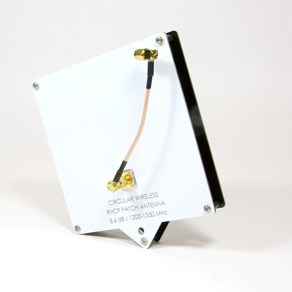 1.2GHz Circular Wireless Patch Antenna 8.6dBi