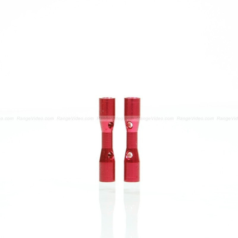 HQ 4.5mm Round Female-Female Standoff M3x0.5x25mm - red (2pcs/set)