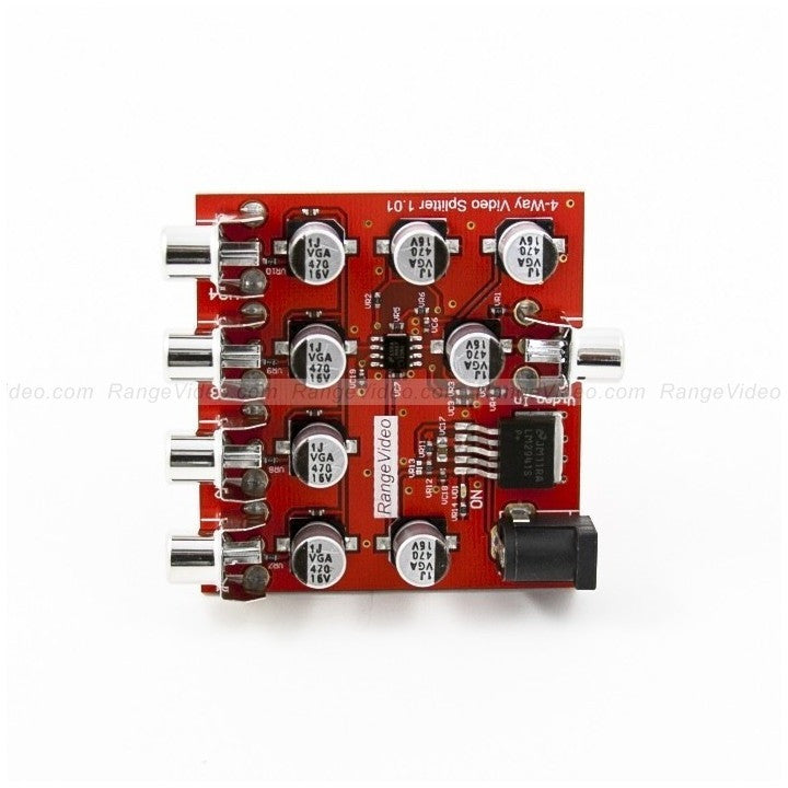 RV-Splitter 4-way Composite Video Distribution Amplifier