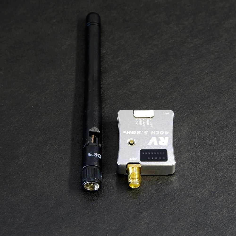 RangeVideo 5.8GHz 600mW video transmitter with microphone and aluminum case