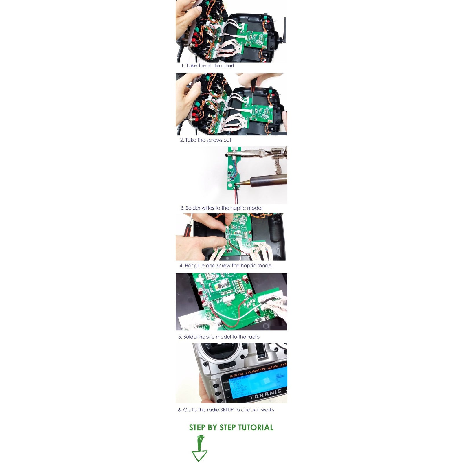 FrSky Taranis X9D - Haptic Vibration