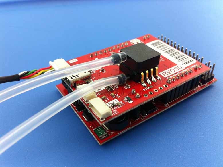 RVOSD Airspeed Kit with MPXV7002DP and Pitot