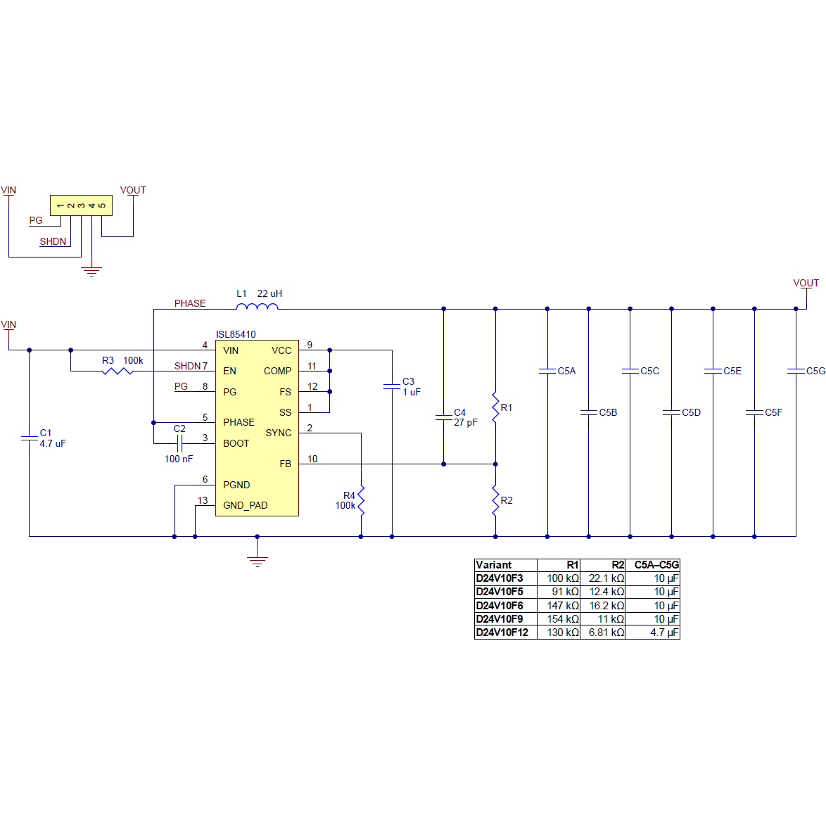 Pololu 5V, 1A Step-Down Voltage Regulator D24V10F5