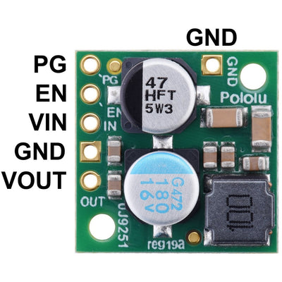 Pololu 12V, 2.2A Step-Down Voltage Regulator D24V22F12