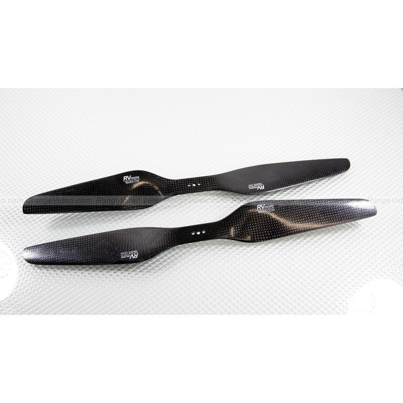RVPROP 16 X 5.5  Carbon Fiber Multirotor Propeller CW & CCW Propeller Set 