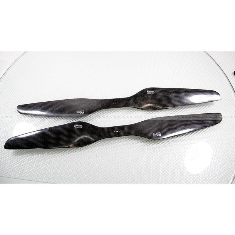 RVPROP  22 X 5.5  Carbon Fiber Multirotor Propeller CW & CCW Propeller Set 