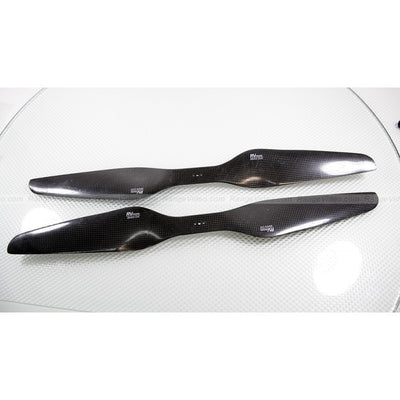 RVPROP  22 X 5.5  Carbon Fiber Multirotor Propeller CW & CCW Propeller Set