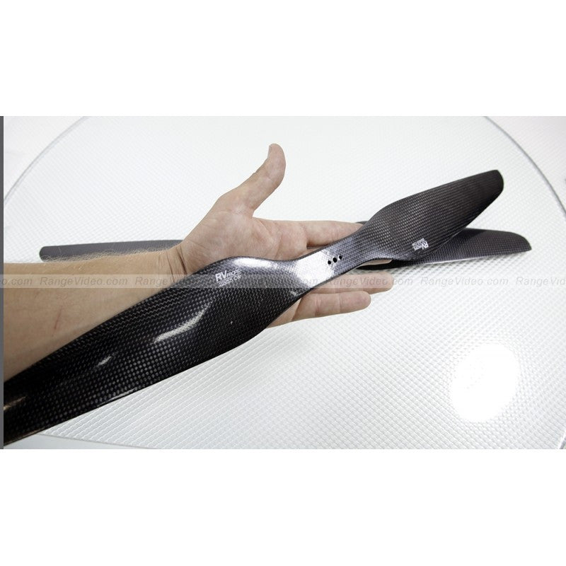 RVPROP  22 X 5.5  Carbon Fiber Multirotor Propeller CW & CCW Propeller Set 