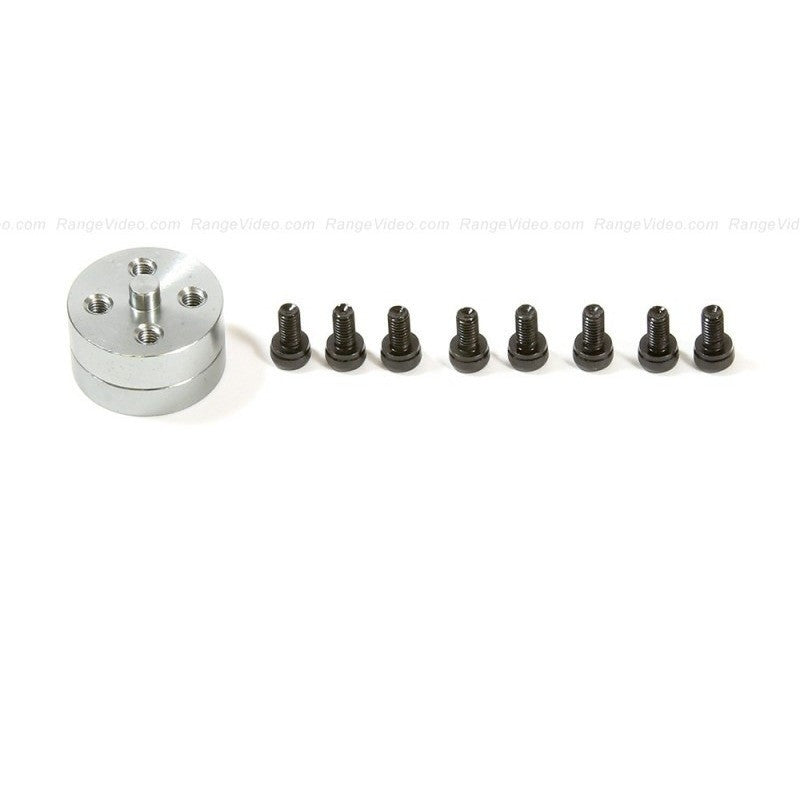 1 Pair CW/CCW CNC Aluminum Alloy Quick Mount Propeller Adapter Propeller Base Holder-Yellow