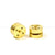 1 Pair CW/CCW CNC Aluminum Alloy Quick Mount Propeller Adapter Propeller Base Holder-Yellow