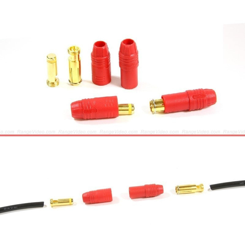 AN150 Anti Spark Self Insulating Bullet Connectors (1set)