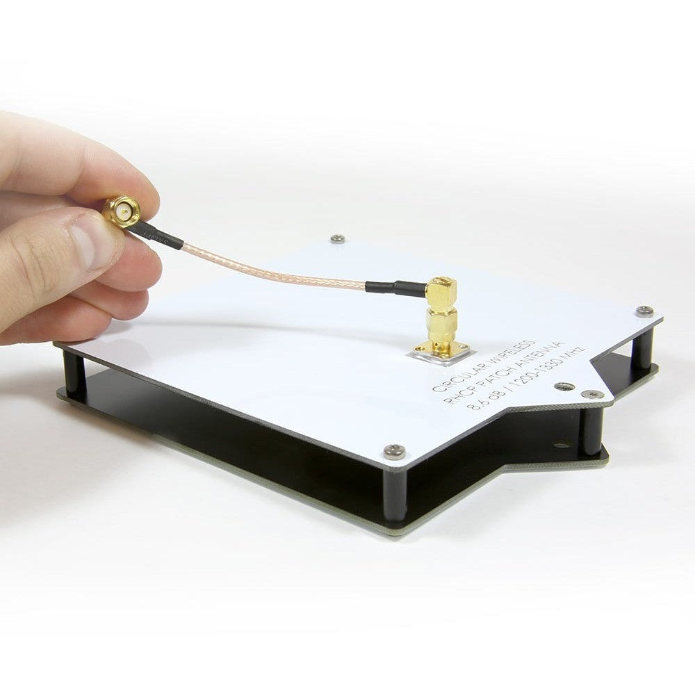 1.2GHz Circular Wireless Patch Antenna 8.6dBi