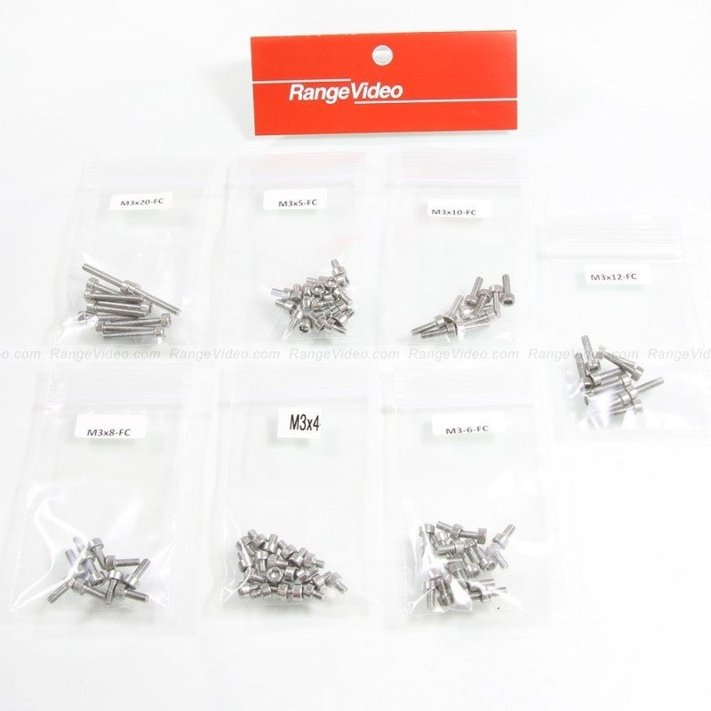 Metric Flat Head Cap Screw Pack (hex socket 3.0mm)
