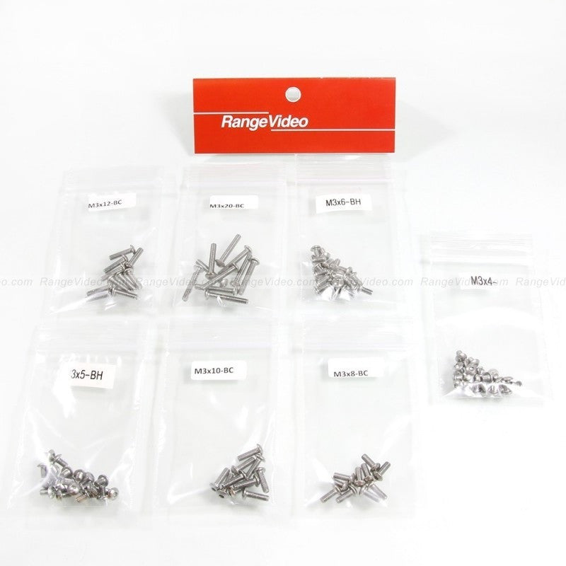 Metric Button Head Cap Screw Pack (hex socket 2.0mm)