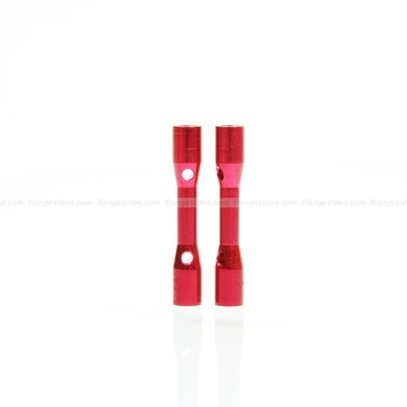HQ 4.5mm Round Female-Female Standoff M3x0.5x30mm - red (2pcs/set)
