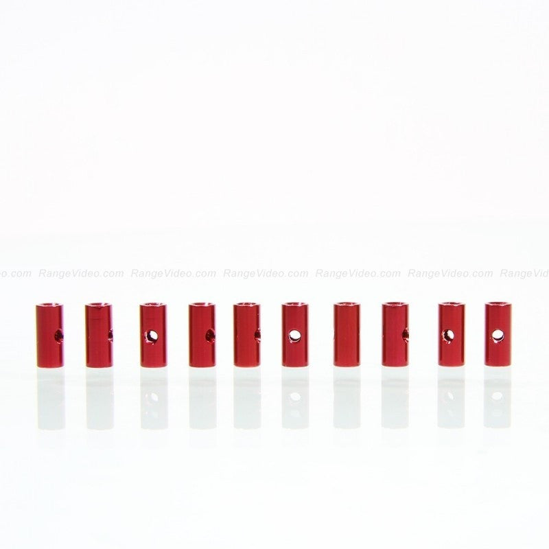 HQ 4.5mm Round Female-Female Standoff M3x0.5x10mm - red (10pcs/set) 