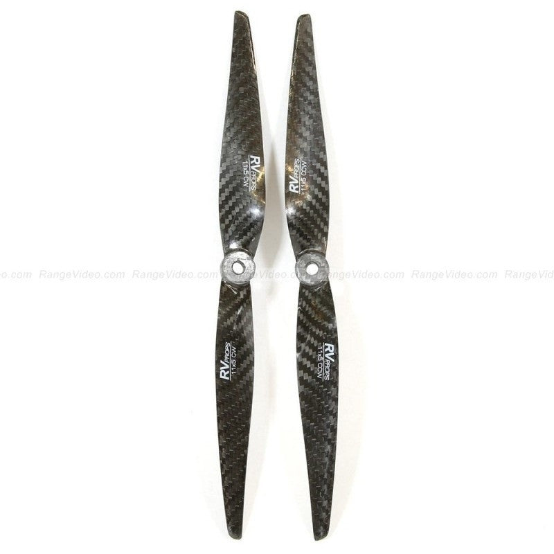 RVPROP 11 X 5.5 Carbon Fiber Multirotor Propeller CW & CCW Propeller Set