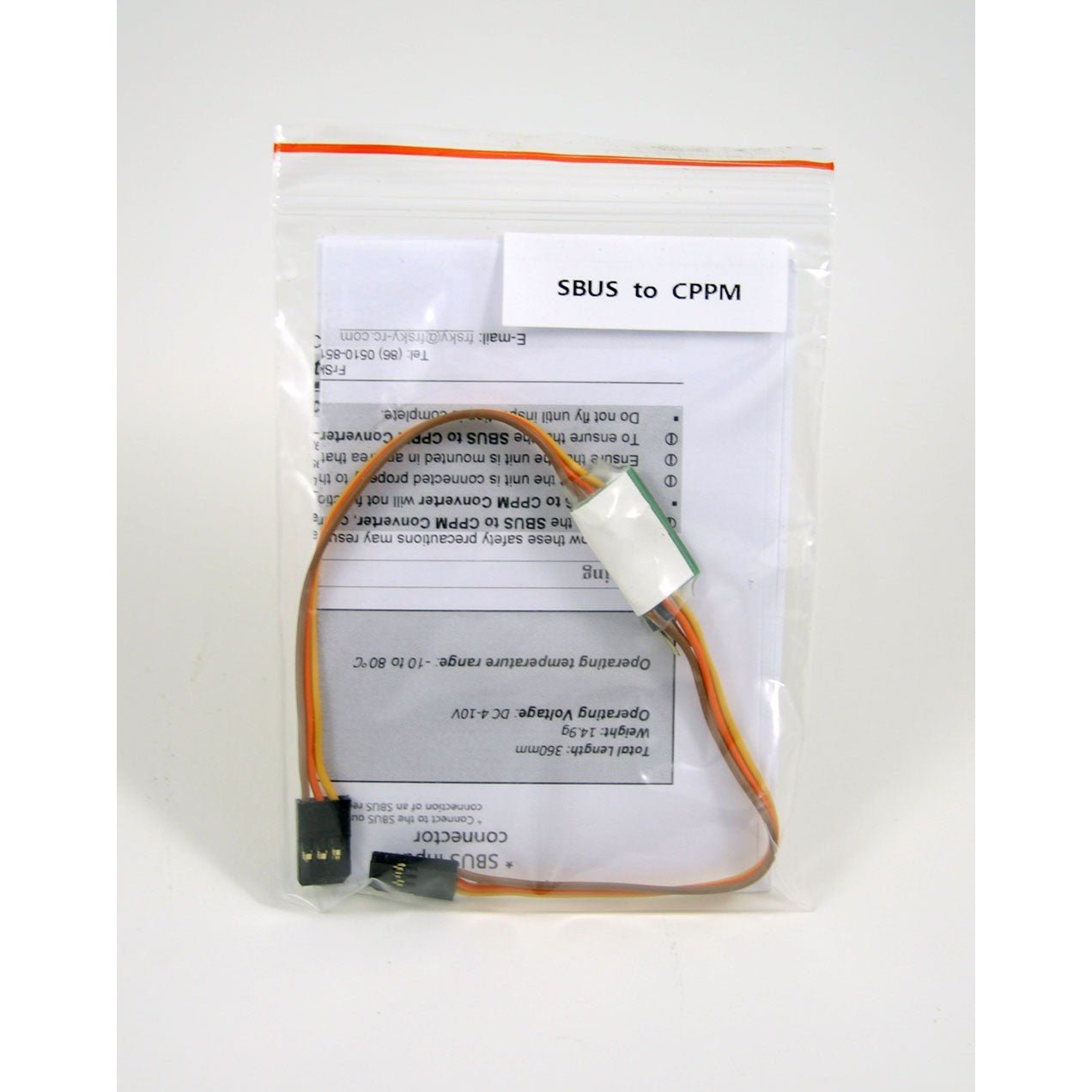 FrSky Sbus to CPPM converter