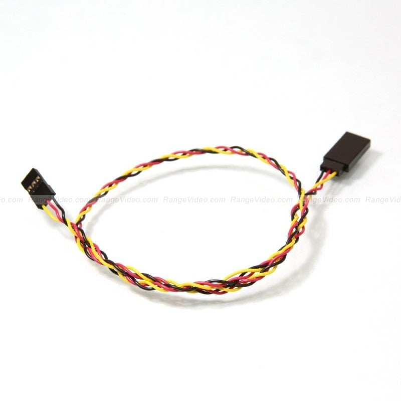 RV Universal Servo Extension Cable JR male-Futaba female (400mm)