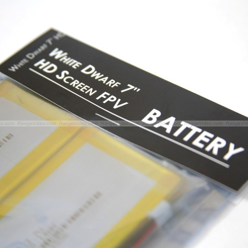 White Dwarf 7" HD Screen FPV extended run time battery 1.5 hrs
