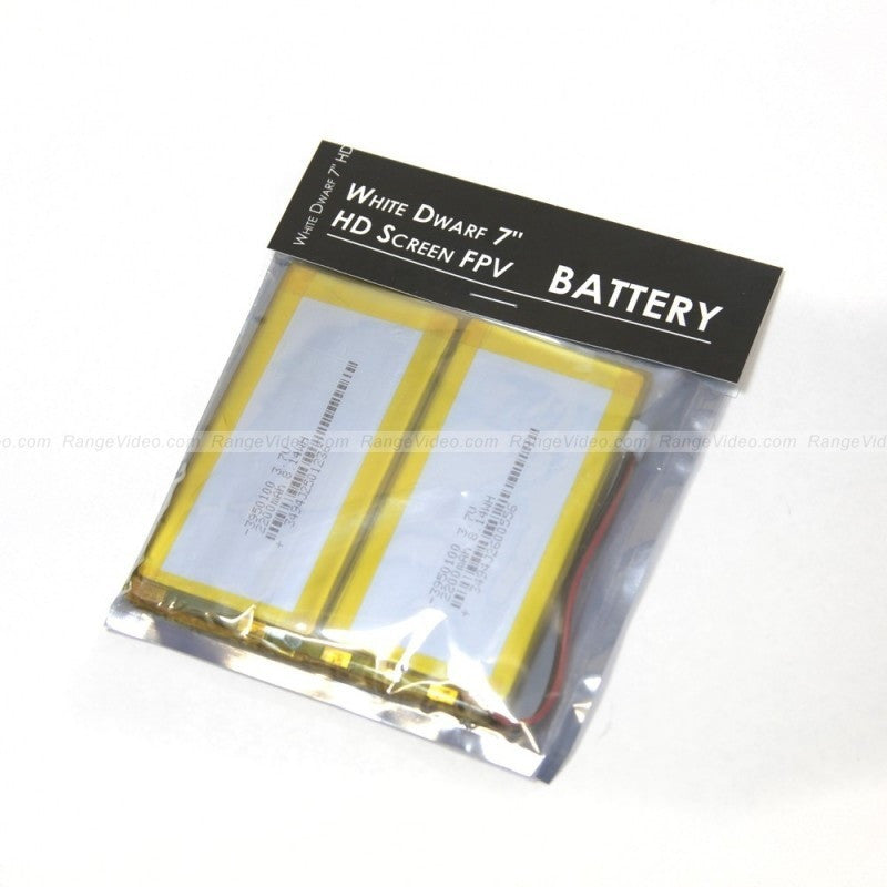 White Dwarf 7" HD Screen FPV extended run time battery 1.5 hrs
