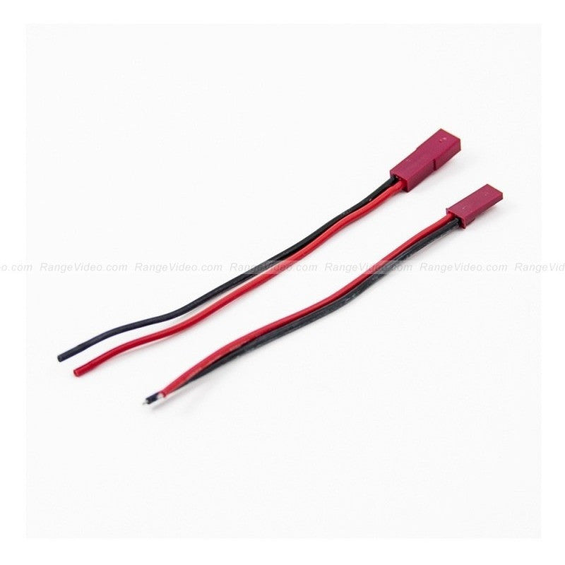 JST male and female connector pair with wire