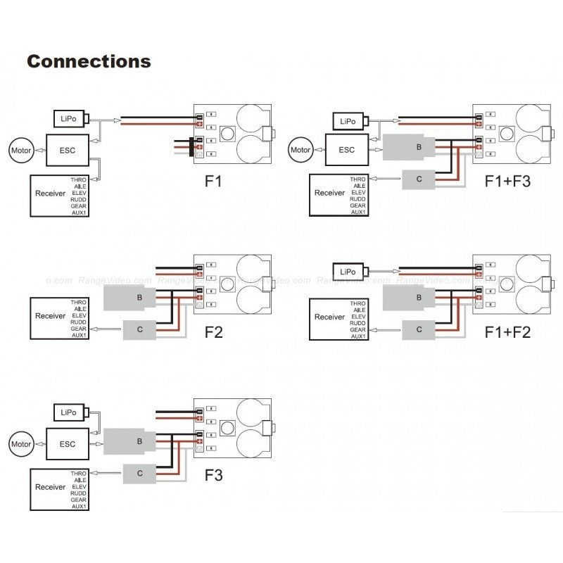 Matek Battery Monitor, Discovery Buzzer, Signal Loss Alarm – 3 in1