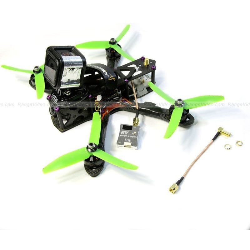 Pigtail wire SMA male right angle to SMA female