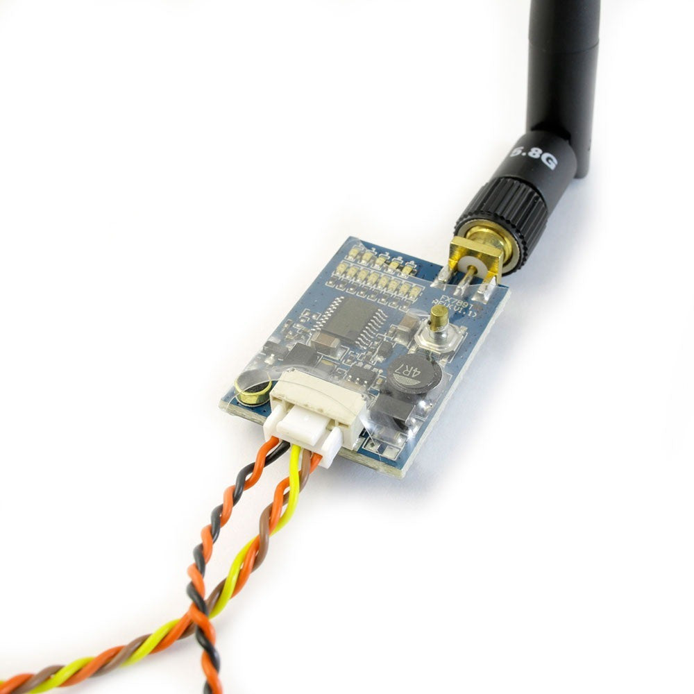 RangeVideo 5.8GHz 600mW video transmitter with microphone and aluminum case