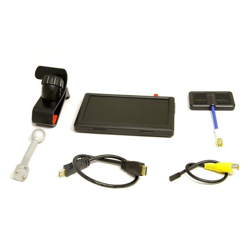 Little Pilot 5" FPV LCD Monitor with 5.8GHz receiver and HDMI input