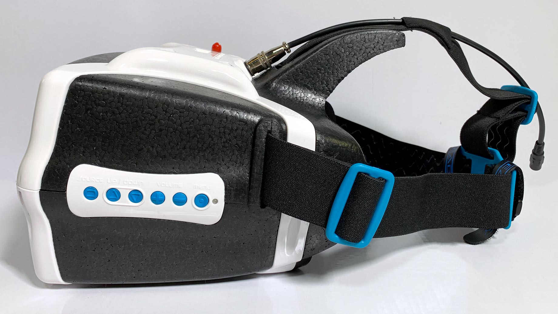 stereo fpv goggles Headplay FPV Goggles 7" 1280x600 px with 5.8GHz receiver and HDMI inpu