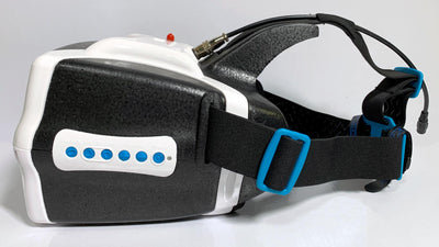 Headplay Goggles  with 5.8GHz receiver and HDMI input.