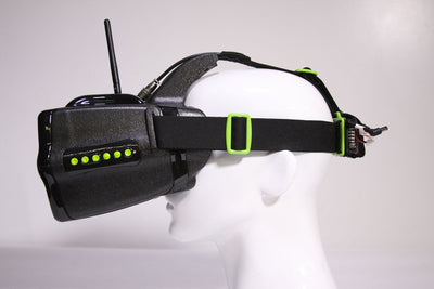 Headplay Goggles  with 5.8GHz receiver and HDMI input.