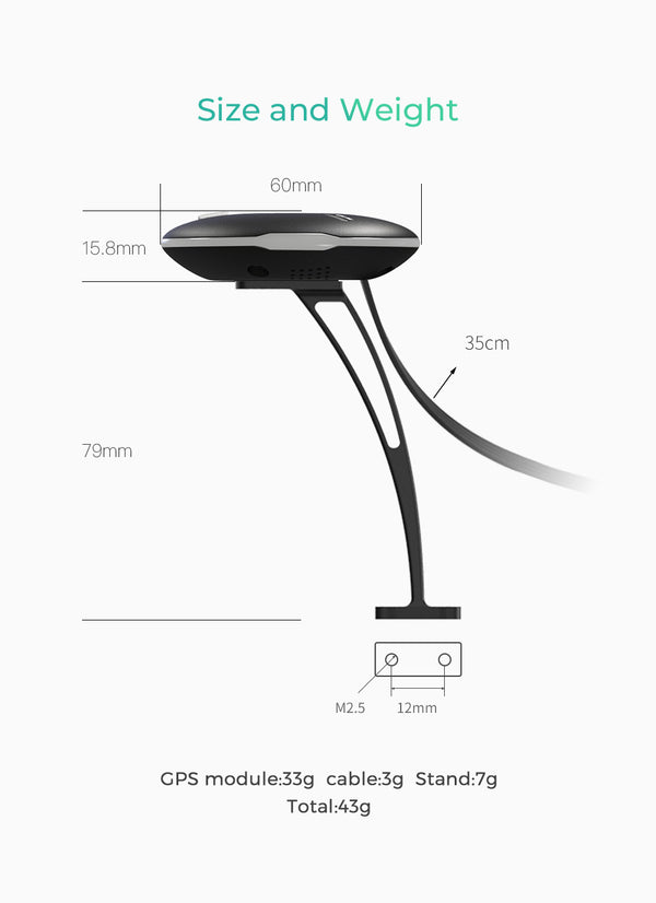 Module GPS CUAV NEO 3 GNSS M9N Pour Pixhawk - Neuf, Compatible Ardupilot/PX4