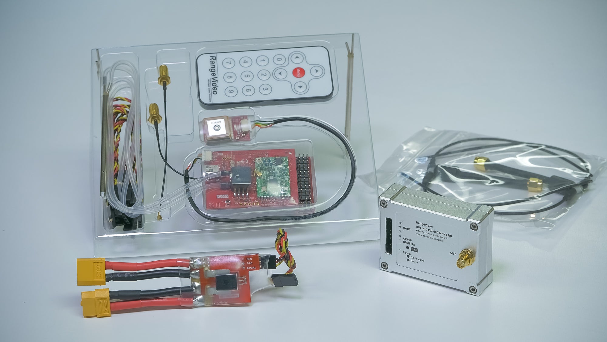 RVOSD 6 Autopilot & Telemetry LRS Airspeed Combo
