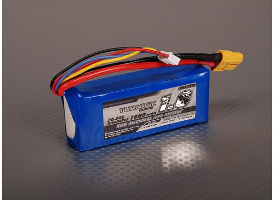 1600mAh 3S 20C Lipo Pack
